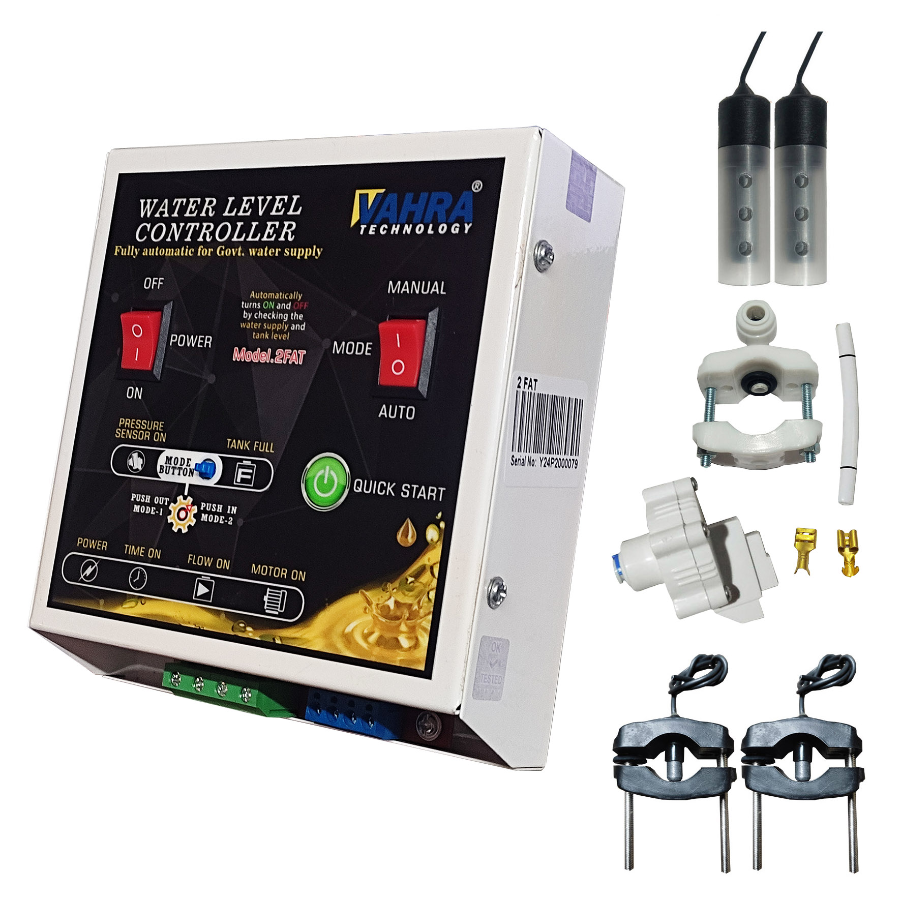 Water Fill Controller water level controller for municipal water supply