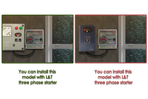 LARK/V50C1P fully automatic water level controller for three phase submersible