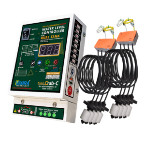 model crab c commercial water level controller for dual tank with magenetic float sensor kit